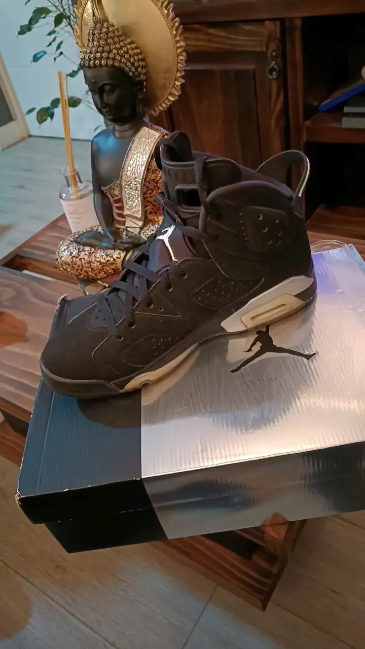 Zapatillas deportivas negras Air Jordan retro 6 - 4