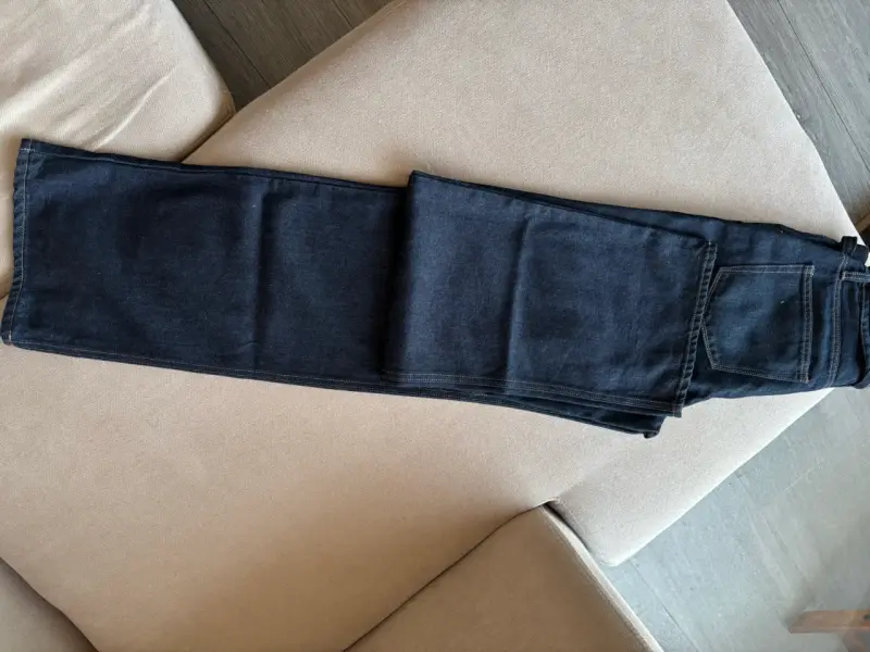 Jeans Lola azul oscuro con cinturón ajustable - 4