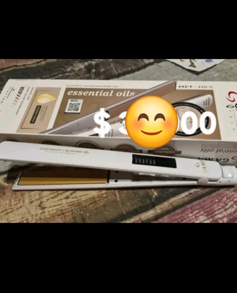 Plancha de pelo Gama con aceites esenciales - 2