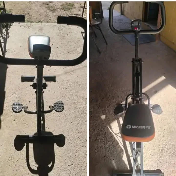 Bicicleta estática Master Fit para ejercicio