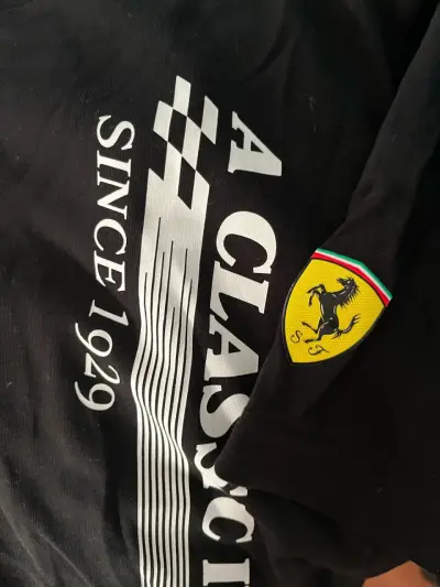 Polera negra Ferrari Puma - miniatura 3