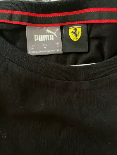 Polera negra Ferrari Puma - miniatura 4