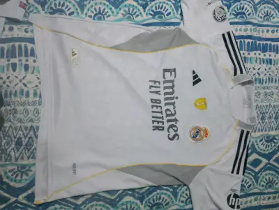 Camiseta Real Madrid Adidas blanca - miniatura 1