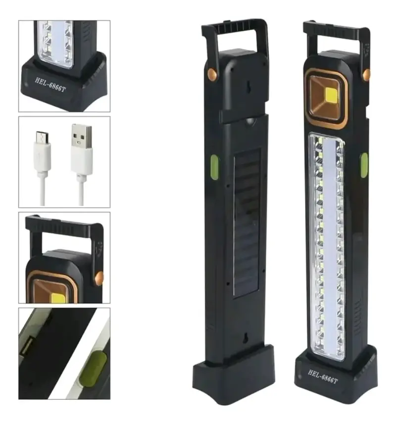 Lámpara LED solar de emergencia linterna - 1