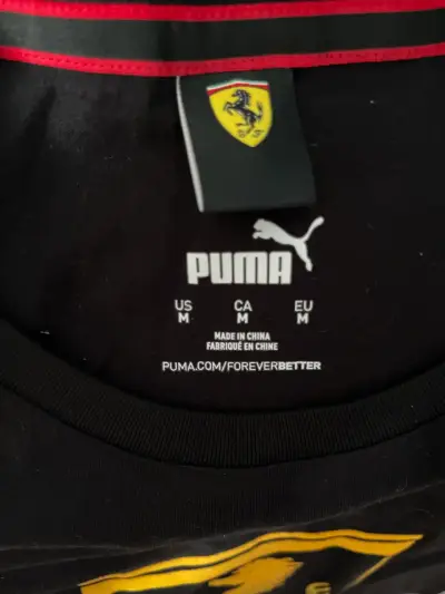 Polera negra Puma Ferrari - miniatura 3