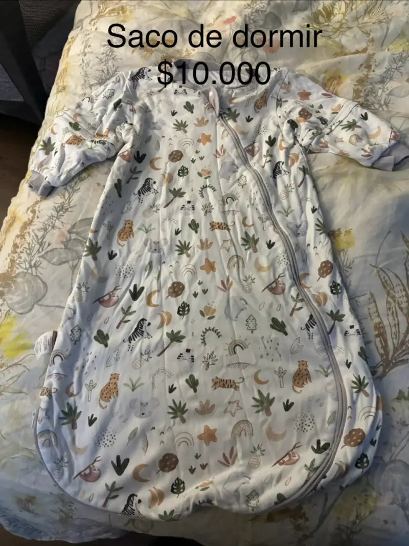 Saco de dormir infantil con estampado de animales - 1