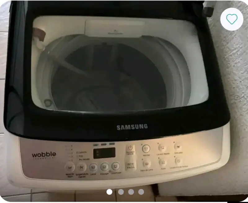 Lavadora Samsung Wobble 8 kg en buen estado - 1