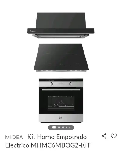 Kit Horno Empotrado Eléctrico Midea MHMC6MBOG2-KIT - miniatura 1