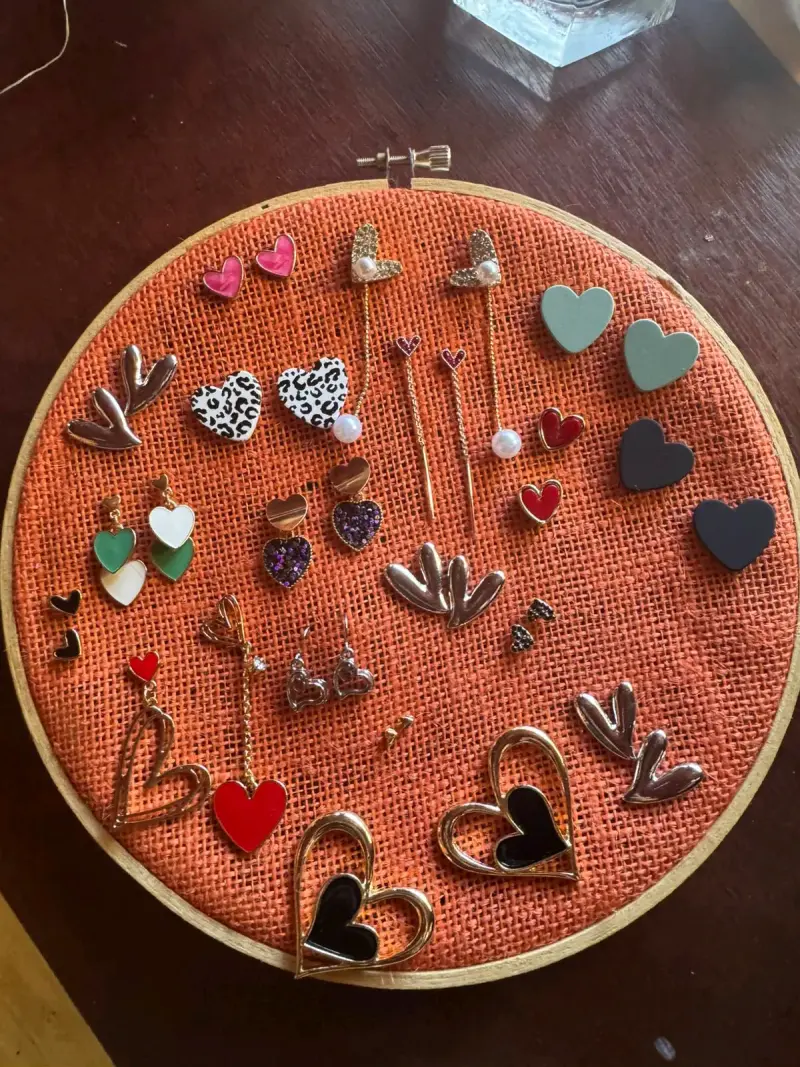 aros variados con diseños - 1