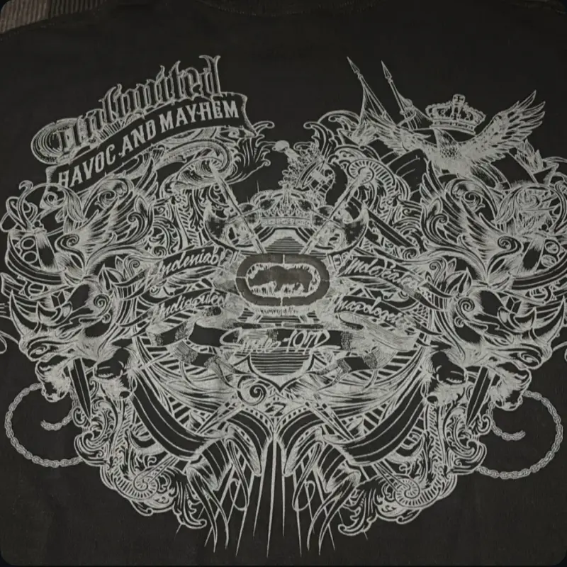 Polera negra con diseño gráfico Ecko Unltd - 6
