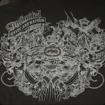 Polera negra con diseño gráfico Ecko Unltd - miniatura 6