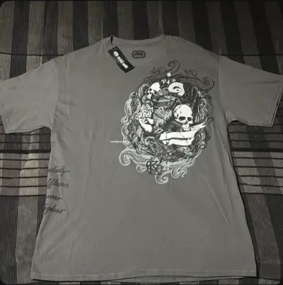 Polera gris eckō unltd - miniatura 1