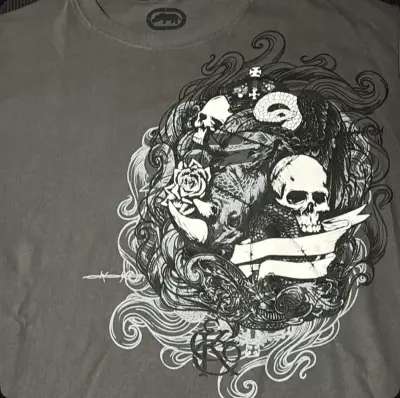 Polera gris eckō unltd - miniatura 2