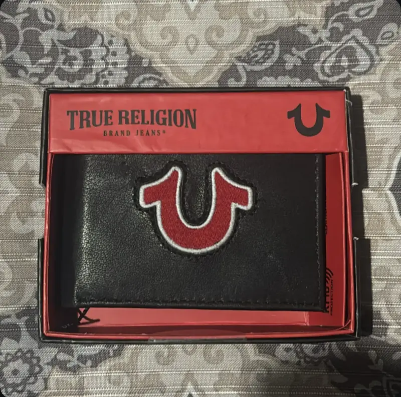 Billetera True Religion negra - 1