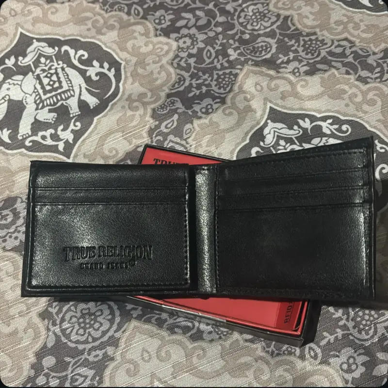 Billetera True Religion negra - 3