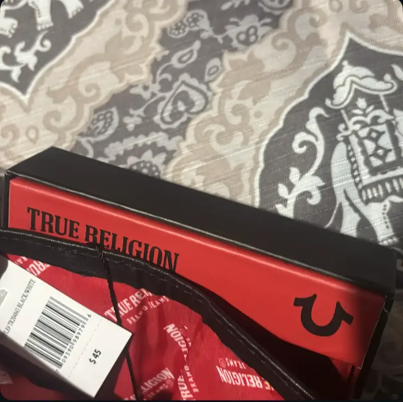 Billetera True Religion negra - 5
