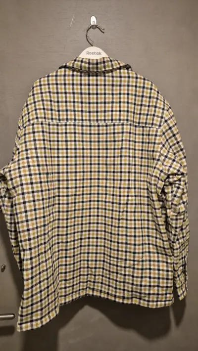 Camisa acolchada a cuadros H&M HOMBRE - miniatura 4