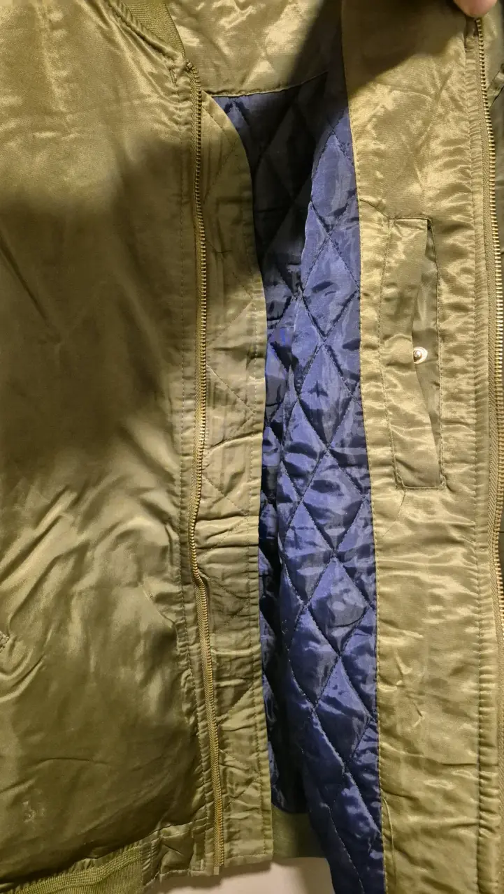 Chaqueta bomber verde HOMBRE talla M - 3