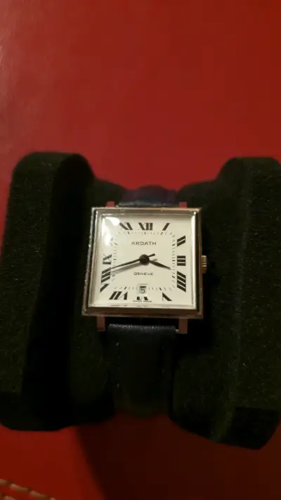 Reloj Vintage Ardath Genève Mecánico A Cuerda - miniatura 2