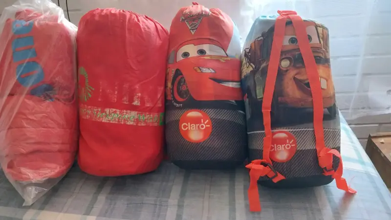 Saco de dormir infantil Looney Tunes rojo - 2