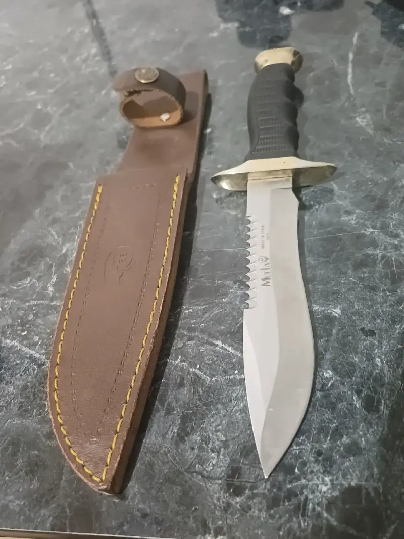 Cuchillo de supervivencia con mango ergonómico mar - 5