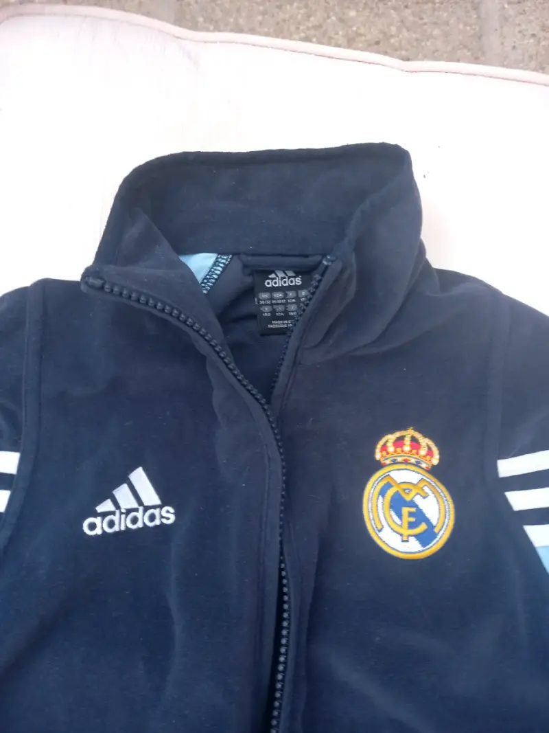 Chaqueta Adidas Real Madrid azul y celeste - 2