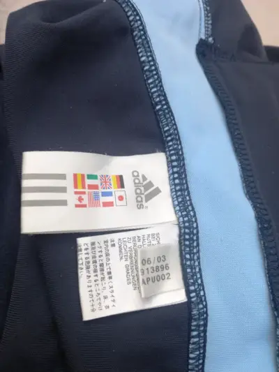 Chaqueta Adidas Real Madrid azul y celeste - miniatura 3