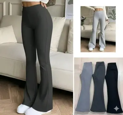 Calzas estilo Flare, para mujer - miniatura 3