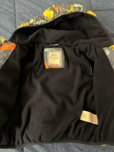 Parka niño estampado de dinosaurios - Talla 2 - miniatura 4