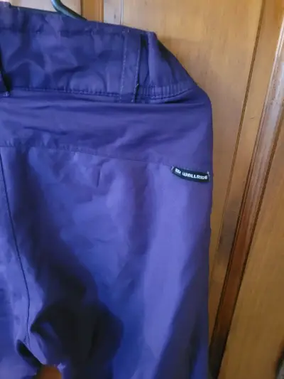 Pantalones térmicos morados impermeables M - miniatura 4