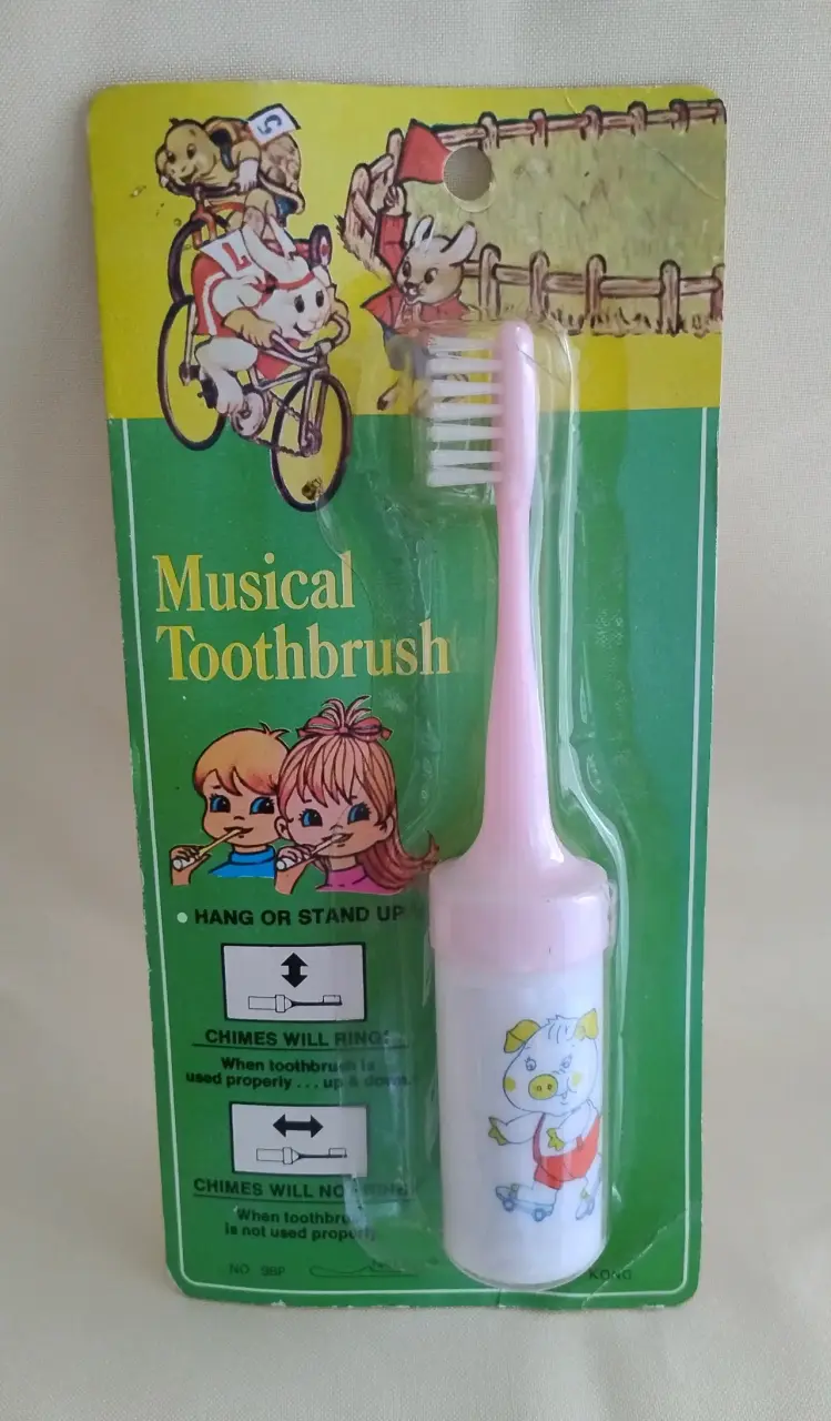Cepillo de dientes musical infantil Vintage - 1