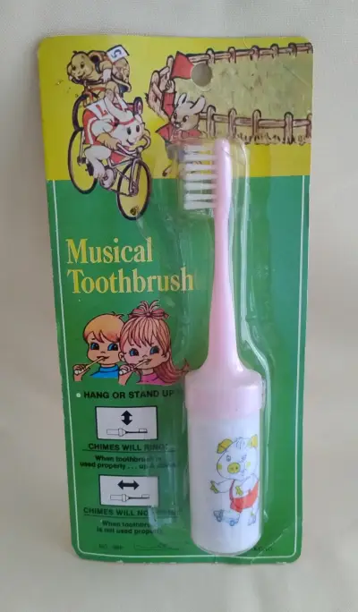 Cepillo de dientes musical infantil Vintage - miniatura 1