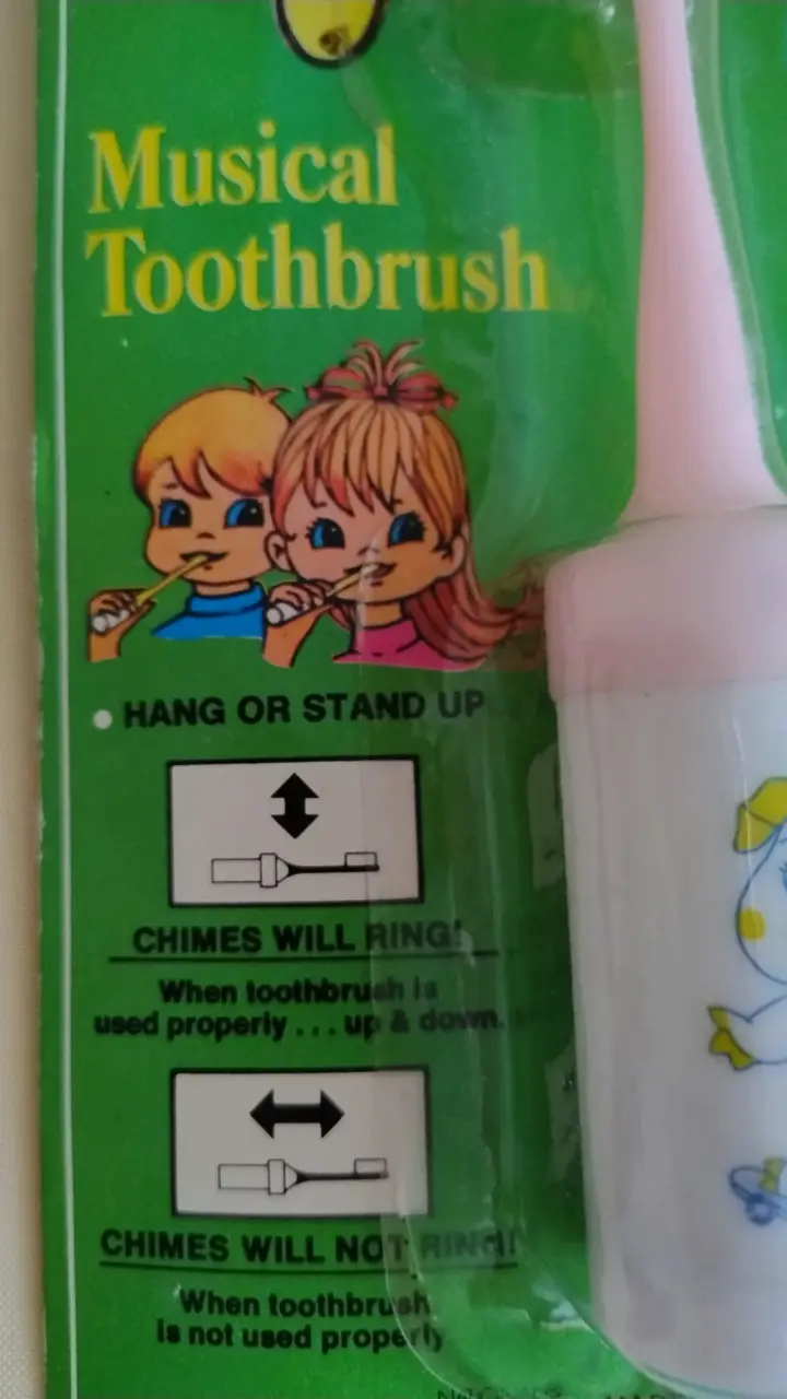 Cepillo de dientes musical infantil Vintage - 4