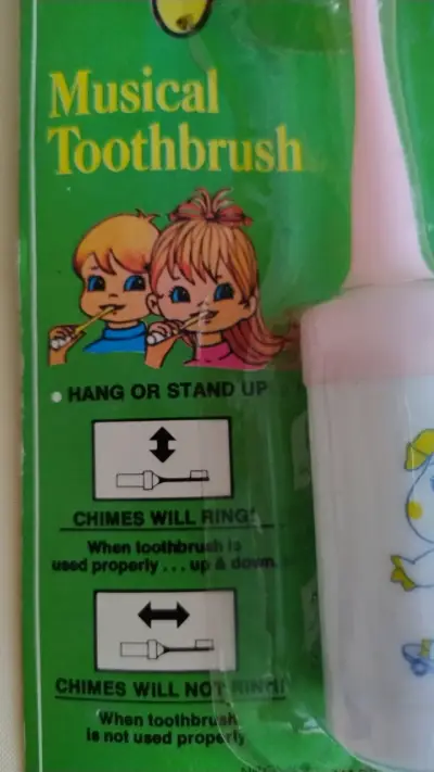 Cepillo de dientes musical infantil Vintage - miniatura 4