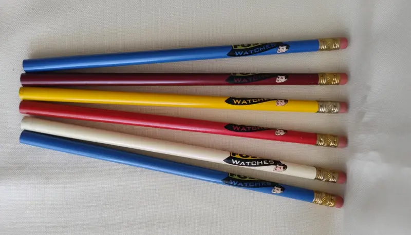 Set de lápices Fossil grafito vintage - 1