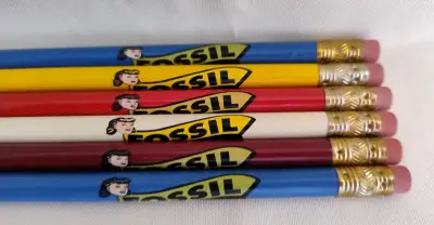 Set de lápices Fossil grafito vintage - miniatura 3