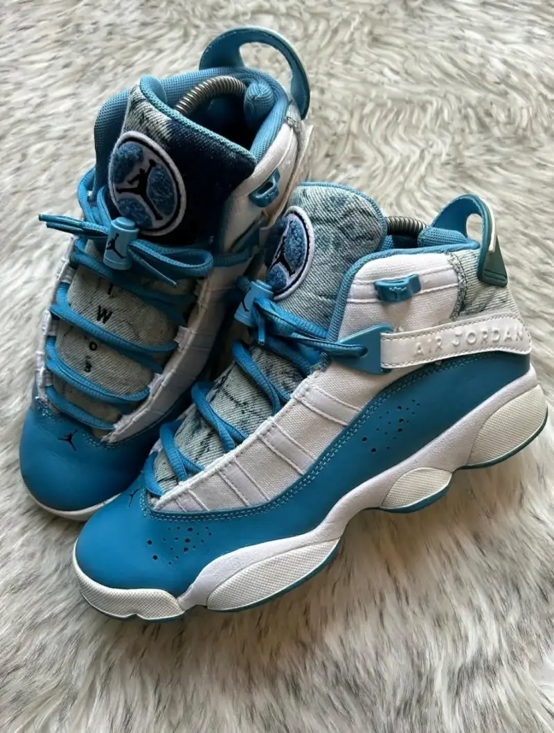 Zapatillas deportivas Air Jordan azul y blanco