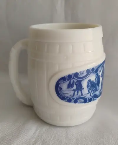 chopero o jarro Milk Glass  vintage - miniatura 4