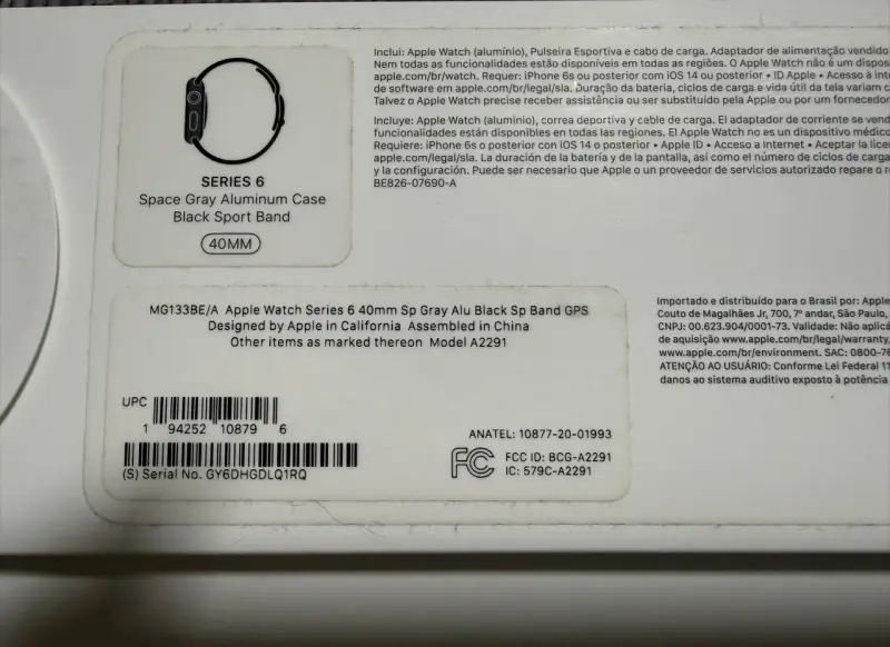 Apple Watch Serie 6 GPS 40 mm | 91% Batería - 3