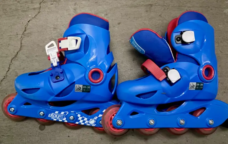 Patines en línea Oxelo Play 3 azules para niños - 1