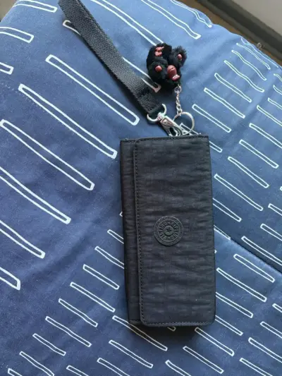 Billetera Rubi negra Kipling con llavero - miniatura 1