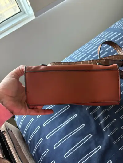Mochila de cuero Amphora marrón - miniatura 4