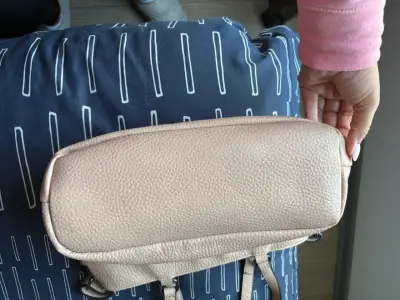 Bolso Amphora beige de cuero sintético - miniatura 3