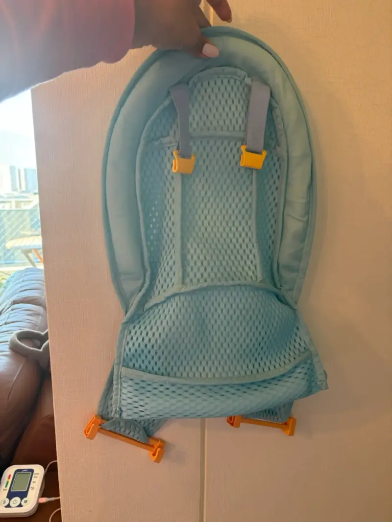 Soporte de baño para bebé azul - 2