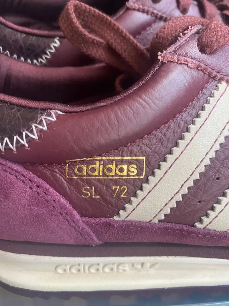 Zapatillas Adidas SL 72 burdeos - 3