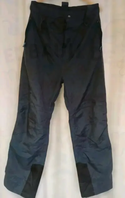 Pantalones de esquí impermeables negros - miniatura 1