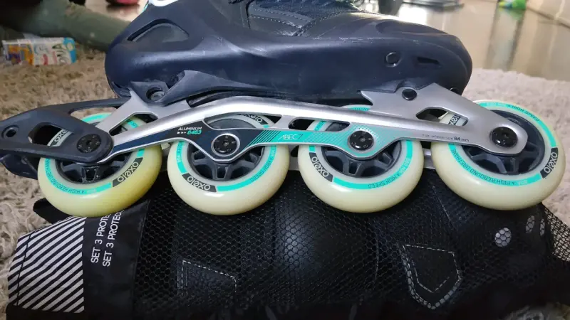 Patines en línea Oxelo con protecciones - 3