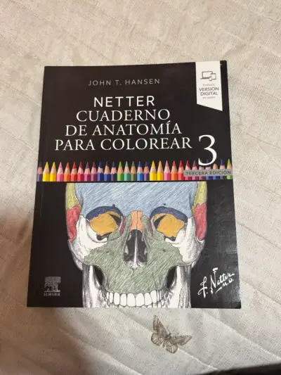 Netter Cuaderno de Anatomía para Colorear 3ra Edición - miniatura 1