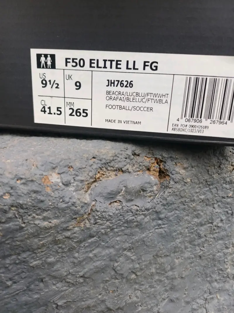 Zapatos de fútbol Adidas F50 Elite LL FG - 6