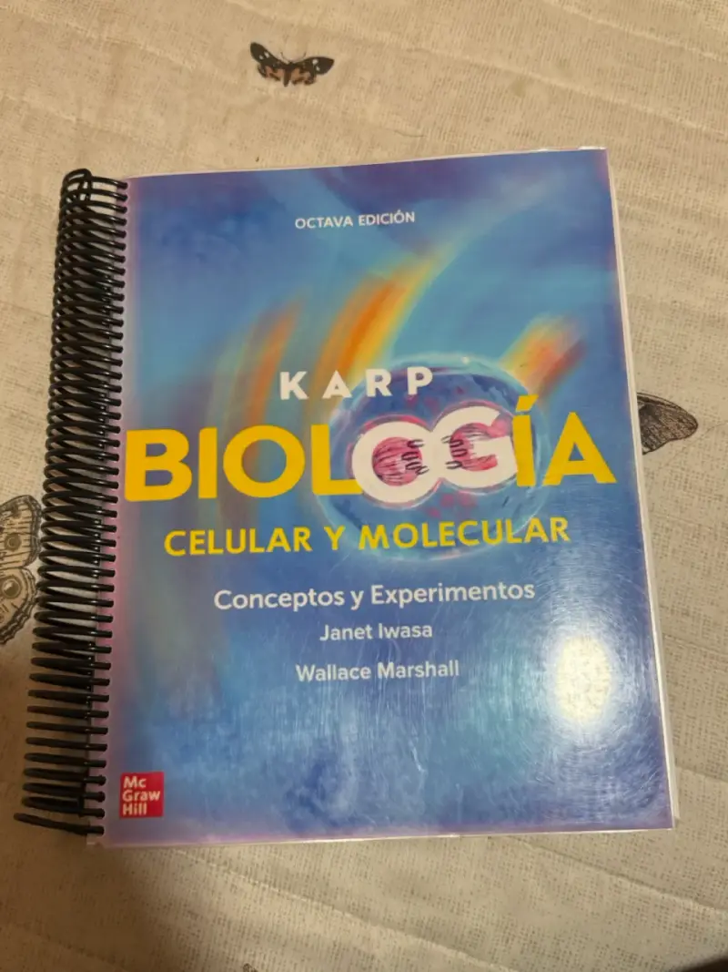 Libro Biología Celular y Molecular Karp 8va Edición